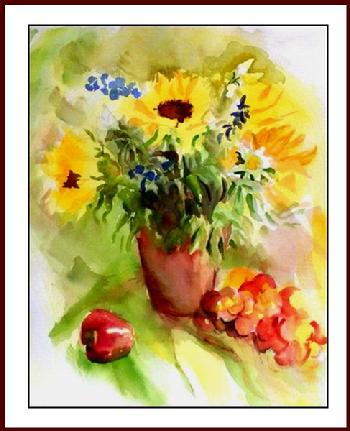 Sunshine sunflower soap handmade handcrafted