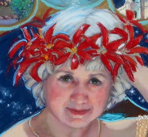 Rebecca Rich Kissel self-portrait portrait artist