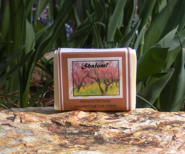 Shalom Almond Oil Soap handmade handcrafted