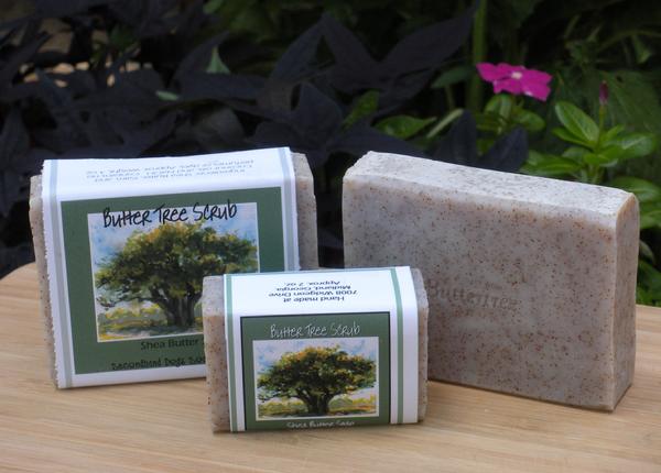 Butter Tree shea butter soap scrub